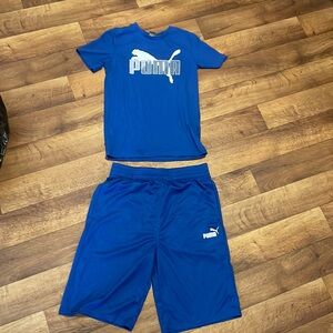 COPY - Puma short set (Comes with a t-shirt and two pair of shorts!